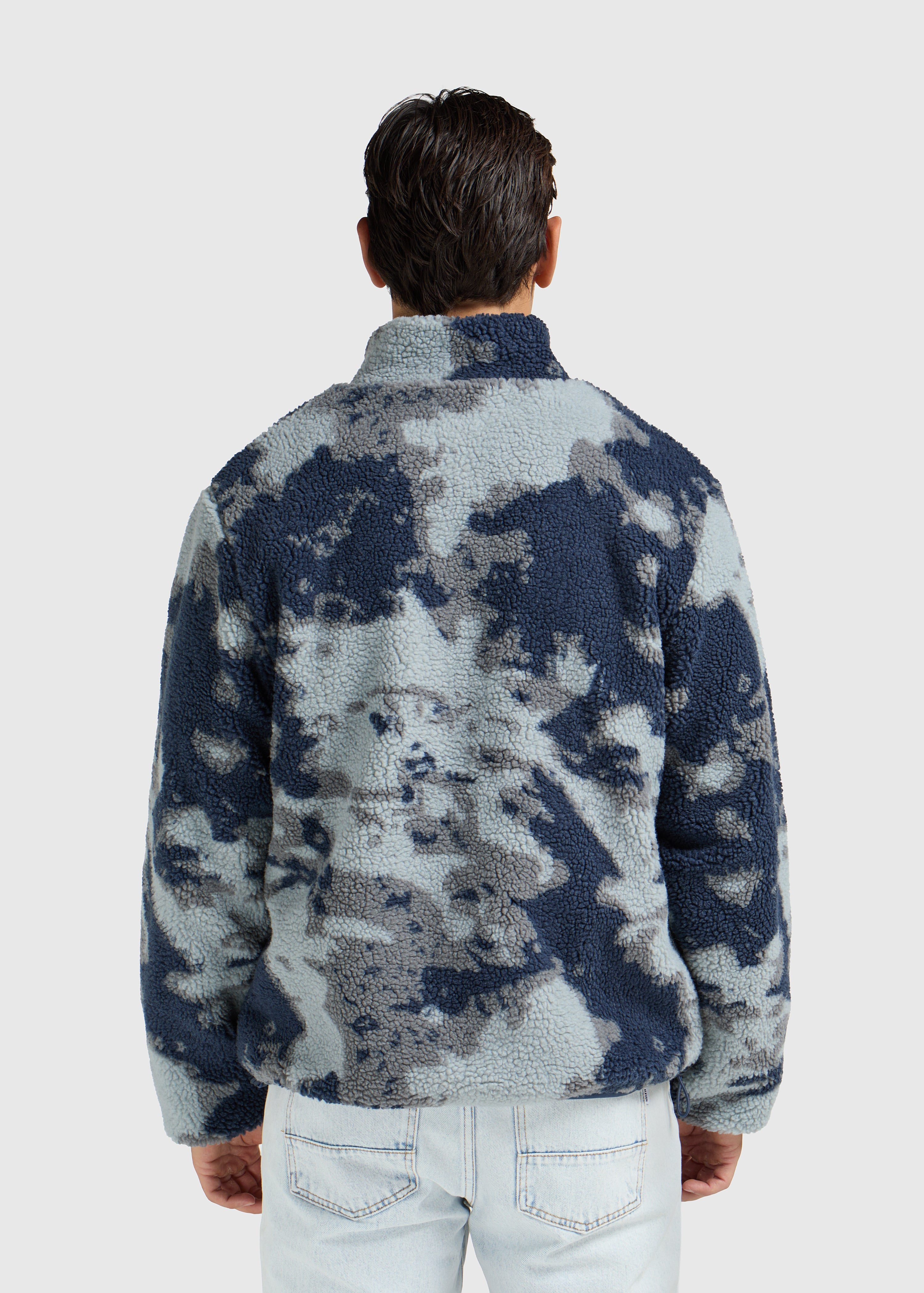 Teddy Cloud Jacket - Navy