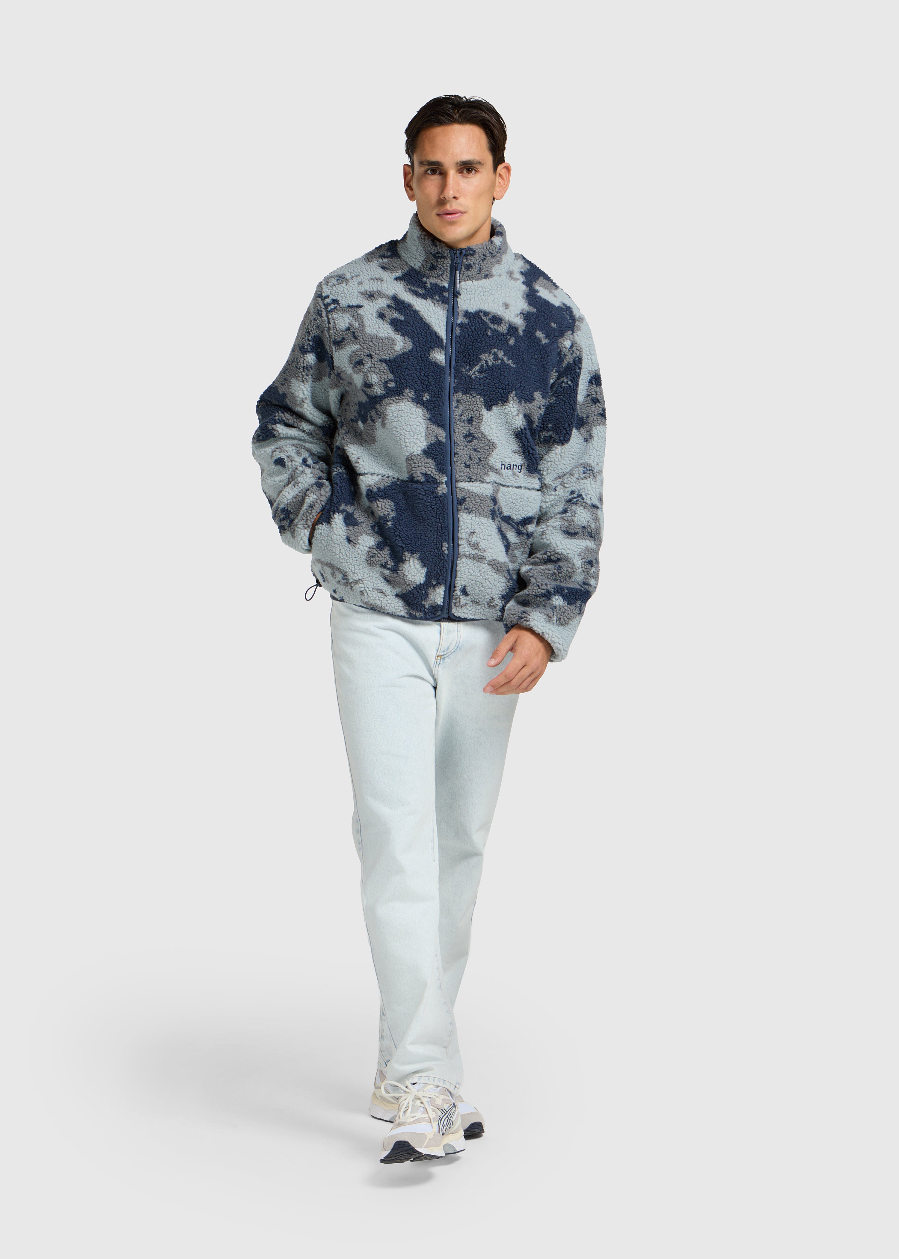Teddy Cloud Jacket - Navy