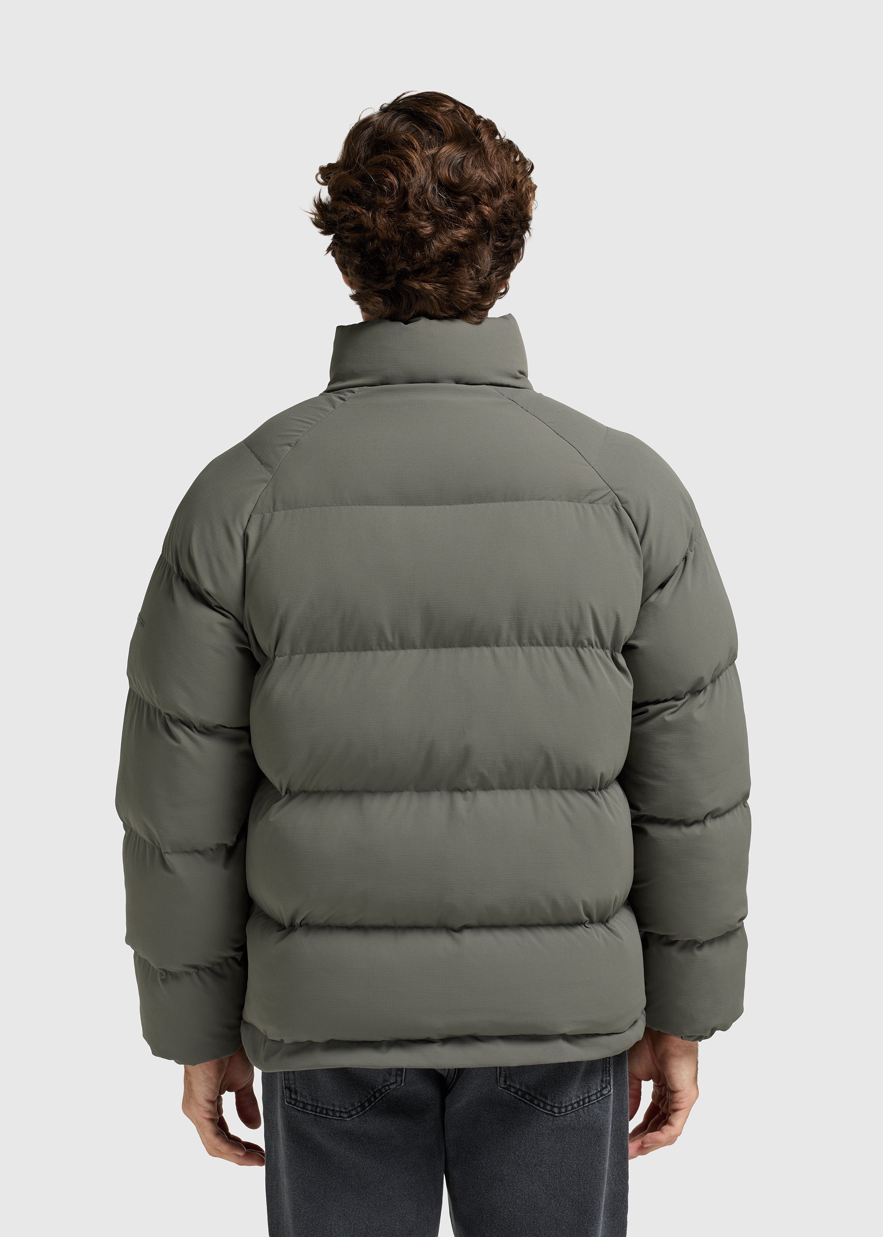 Ripstop Puffer Jas - Donker groen