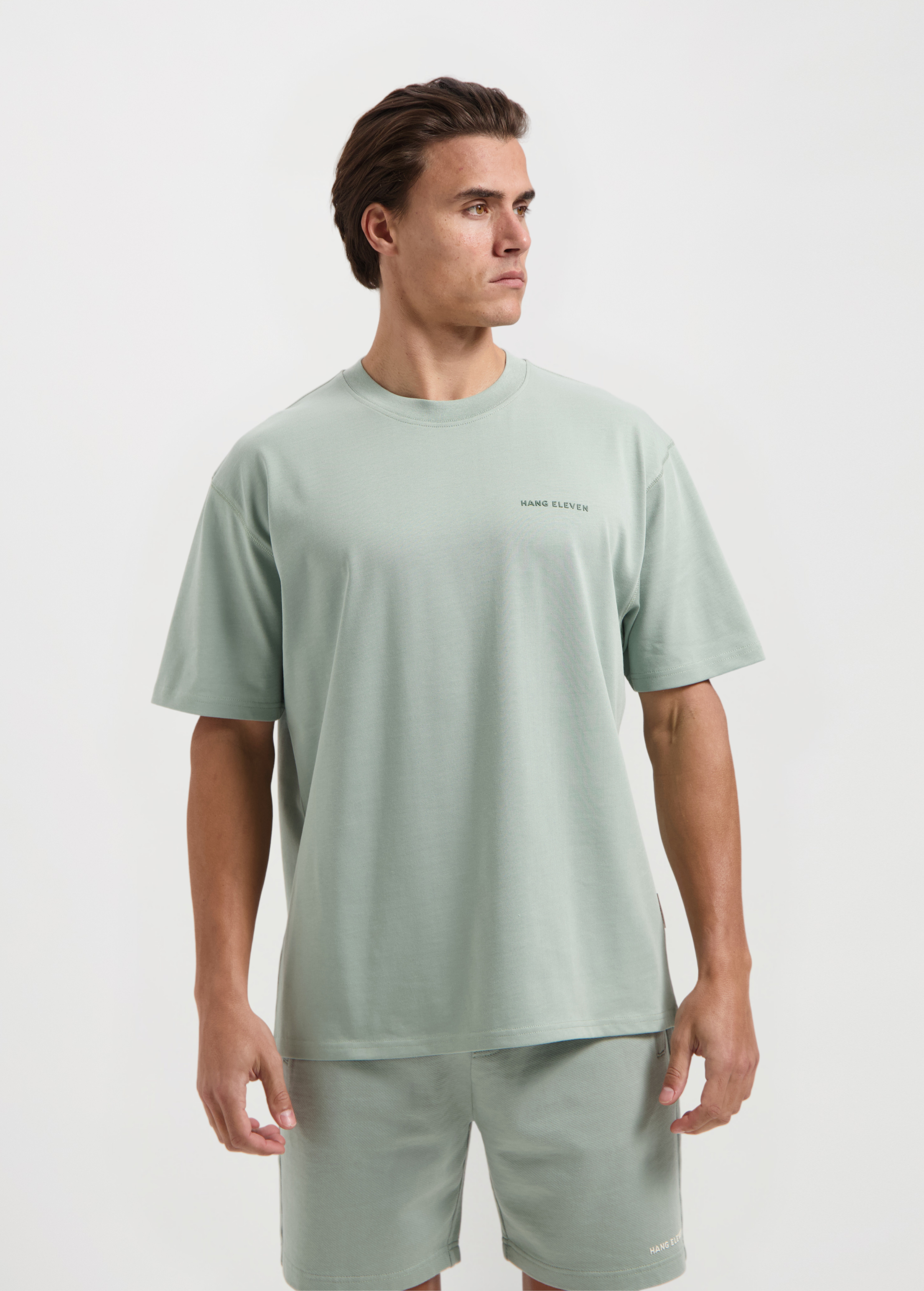 Bloemen T-shirt - Groen