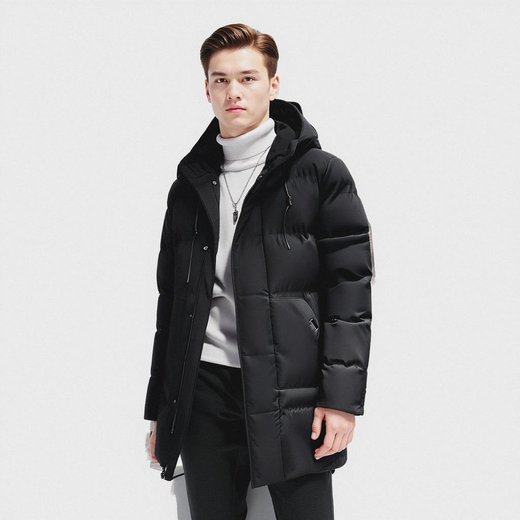 Winterjas met donsvulling