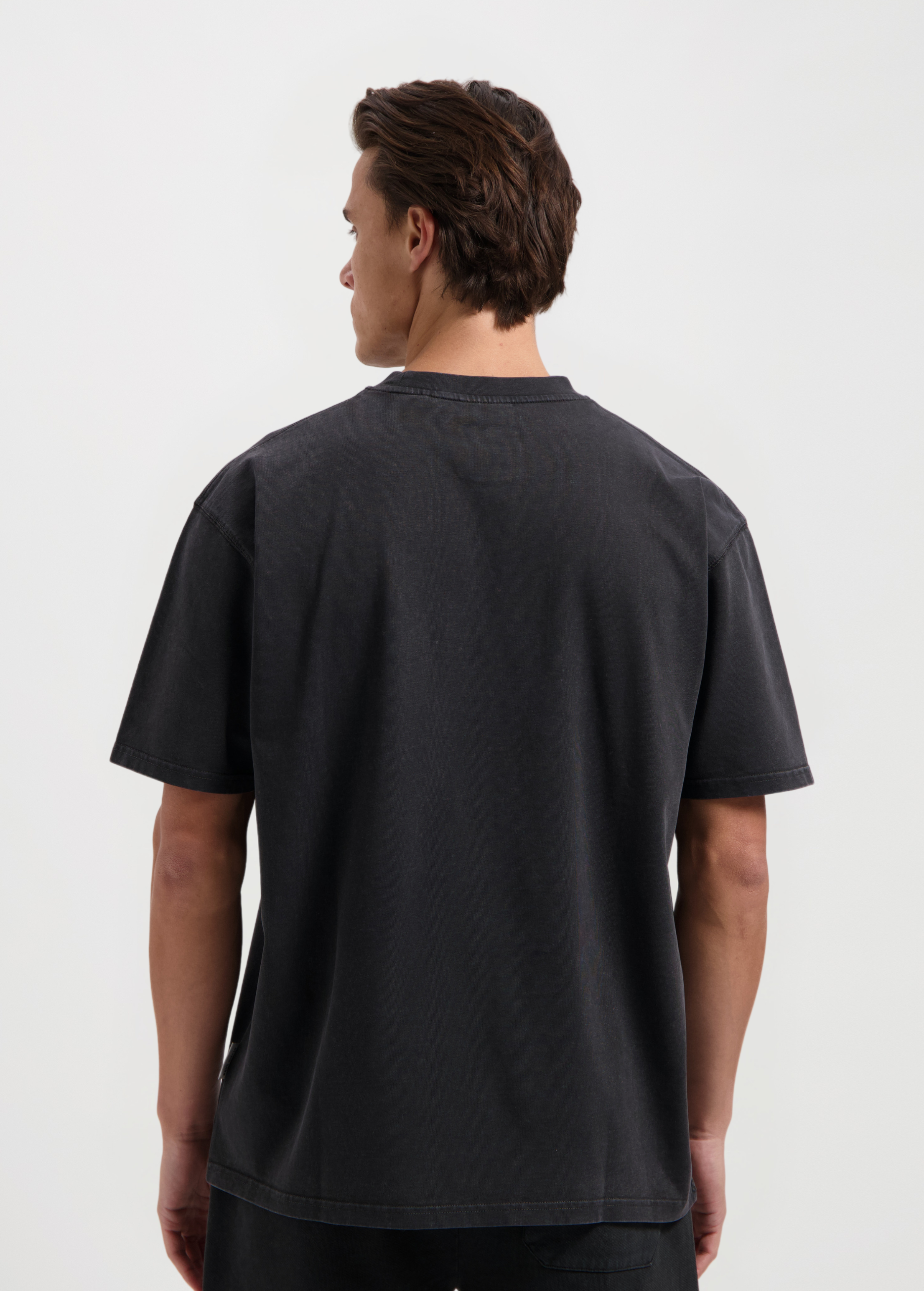 Essential T-shirt - Acid Wash zwart