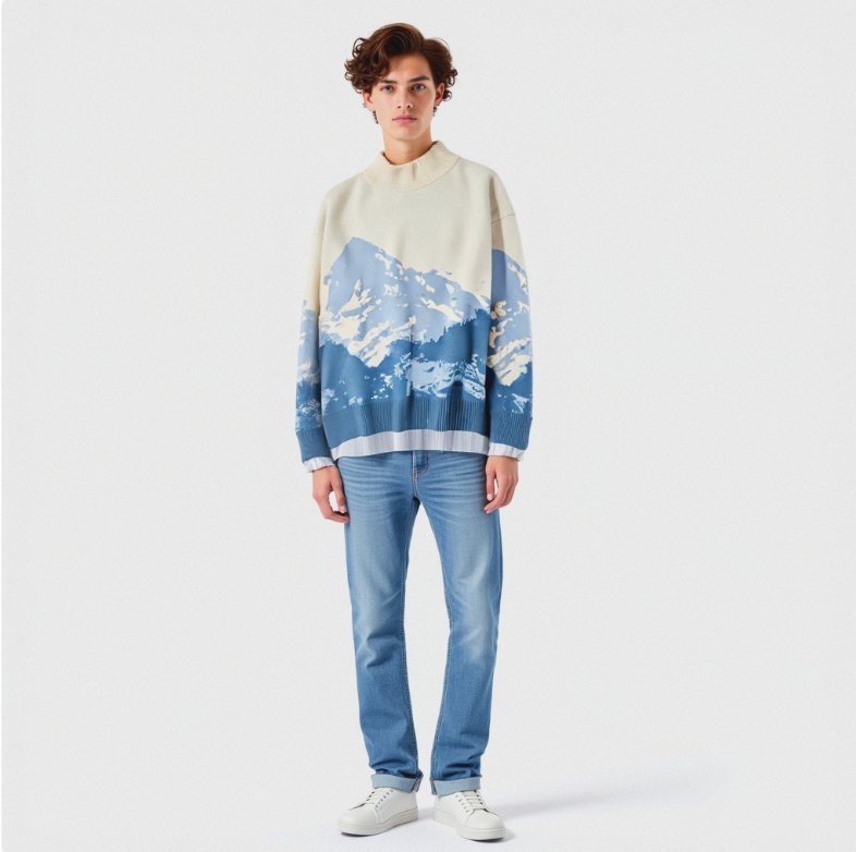 Unisex Turtleneck Sweater