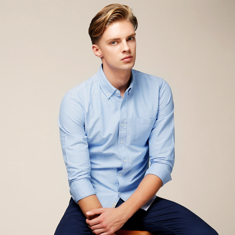 Casual Herenoverhemd met lange mouwen